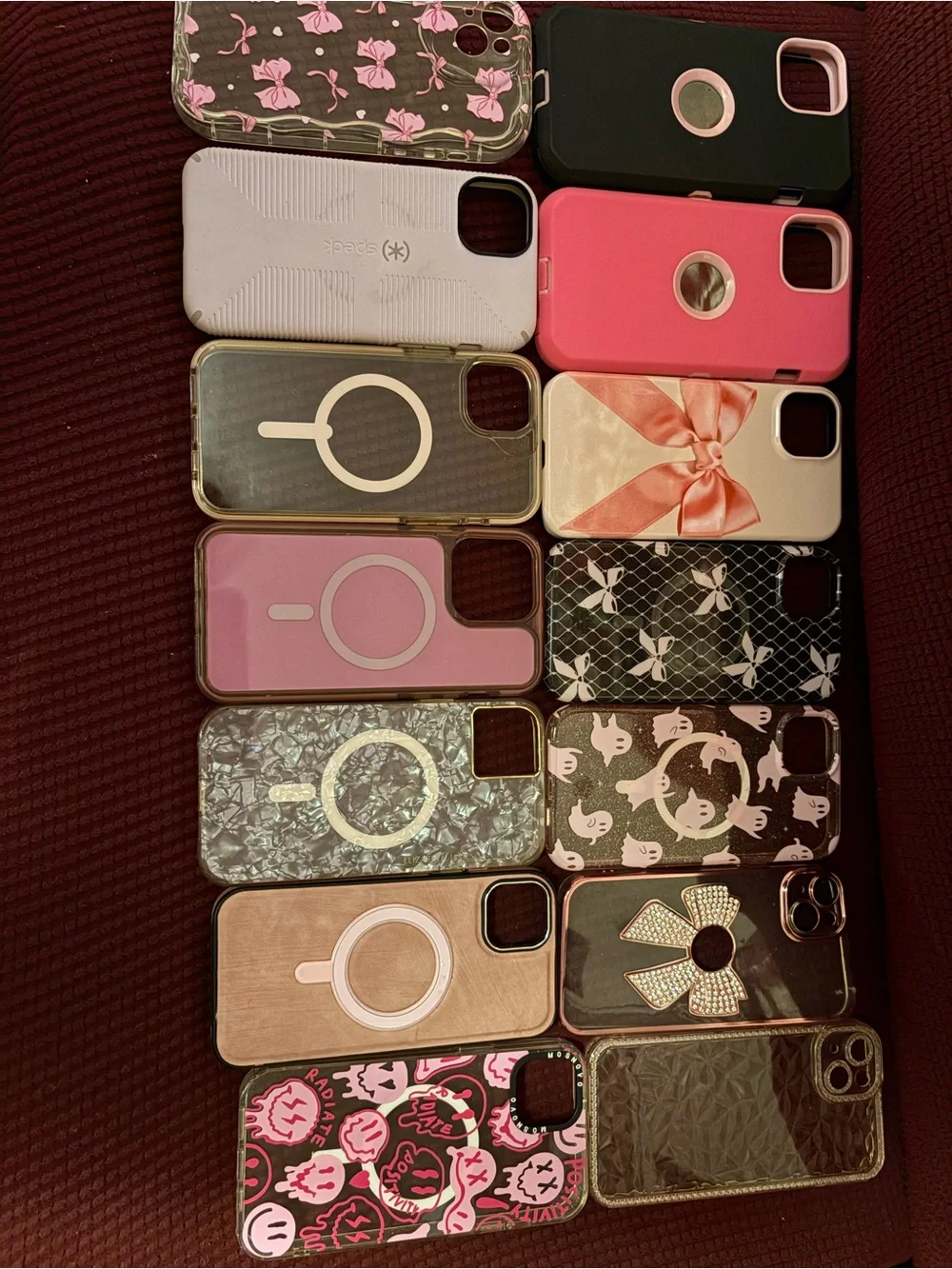 N/A pink iphone